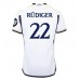 Real Madrid Antonio Rudiger #22 Hjemmedrakt 2023-24 Korte ermer